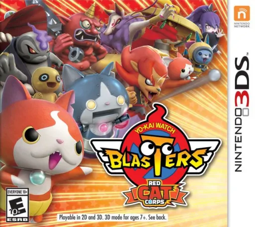 Yo-Kai Watch Blasters - Red Cat Corps (Europe) (En,Fr,De,Es,It)
